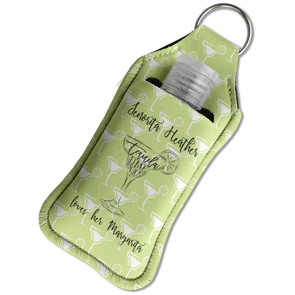 Margarita Lover Sanitizer Holder Keychain - Large in Case