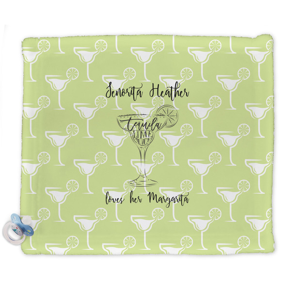 Custom Margarita Lover Security Blanket - Single Sided (Personalized)