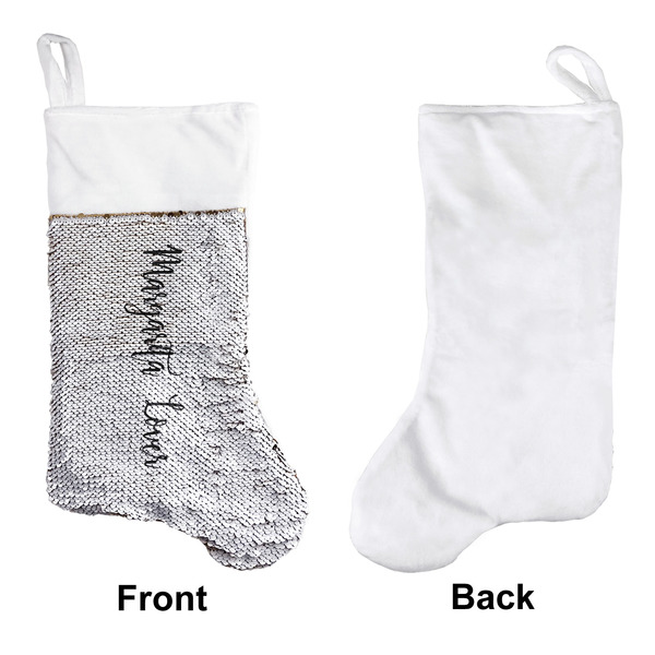 Margarita Lover Sequin Stocking - Approval