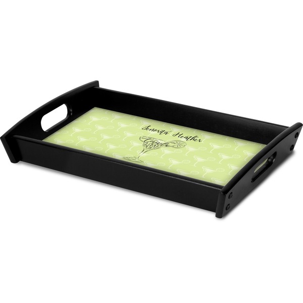 Margarita Lover Serving Tray Black - Corner