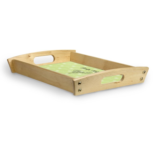Margarita Lover Serving Tray Wood Small - Corner