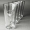 Margarita Lover Set of Four Engraved Pint Glasses - Set View