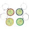 Margarita Lover Wine Charms (Set of 4) (Personalized)