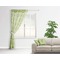 Margarita Lover Sheer Curtain With Window and Rod - in Room Matching Pillow