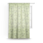 Margarita Lover Sheer Curtains (Personalized)
