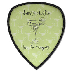 Margarita Lover Iron on Shield Patch A w/ Name or Text