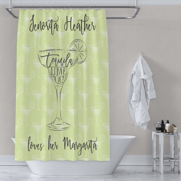 Margarita Lover Shower Curtain Lifestyle