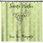 Margarita Lover Shower Curtain (Personalized)