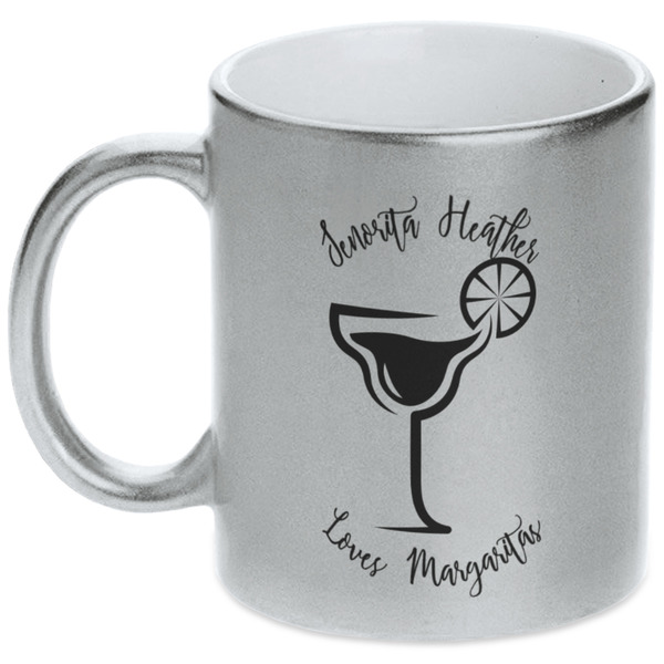 Margarita Lover Silver Mug - Main