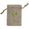Margarita Lover Small Burlap Gift Bag - Front (Personalized)