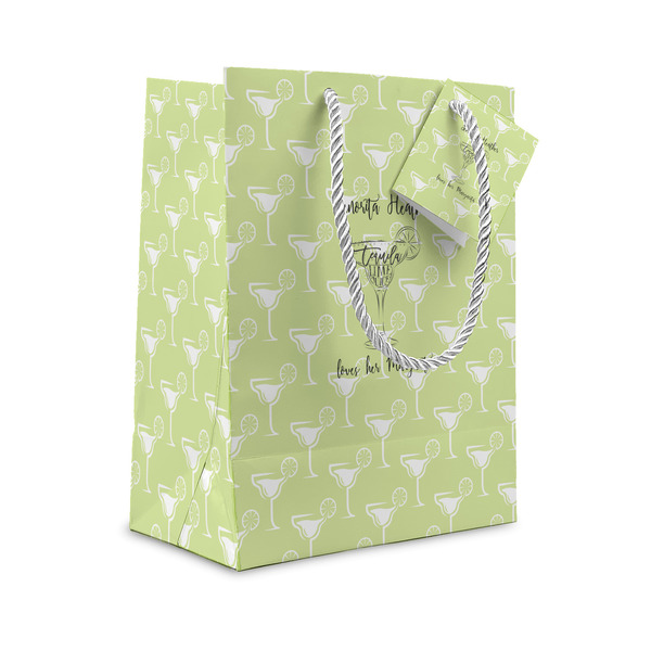 Custom Margarita Lover Small Gift Bag (Personalized)
