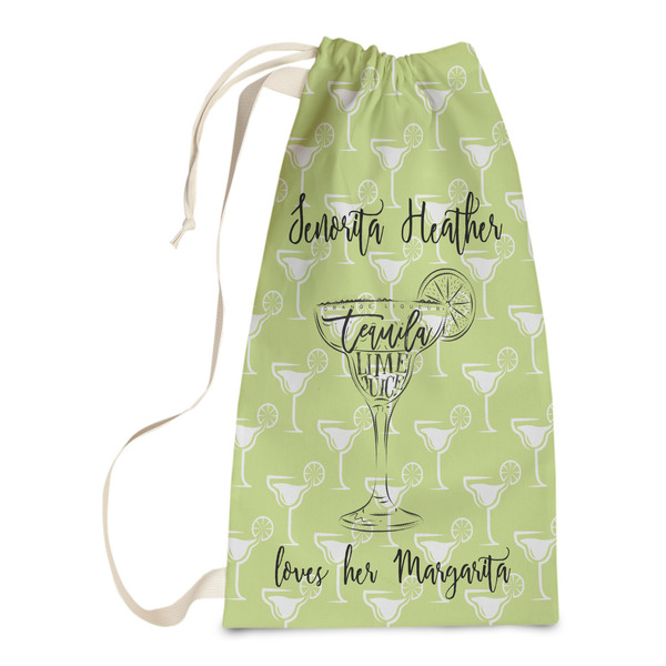 Custom Margarita Lover Laundry Bags - Small (Personalized)
