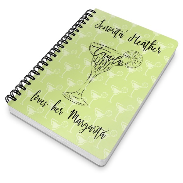 Margarita Lover Spiral Journal 7 x 10 - Main