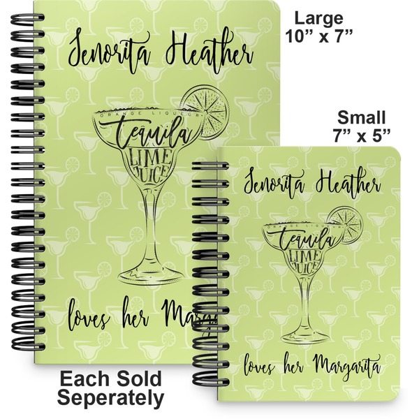 Margarita Lover Spiral Journal - Comparison