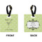 Margarita Lover Square Luggage Tag (Front + Back)
