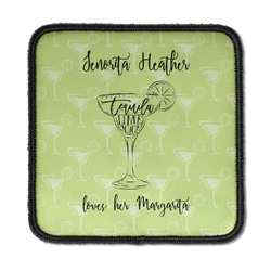 Margarita Lover Iron On Square Patch w/ Name or Text