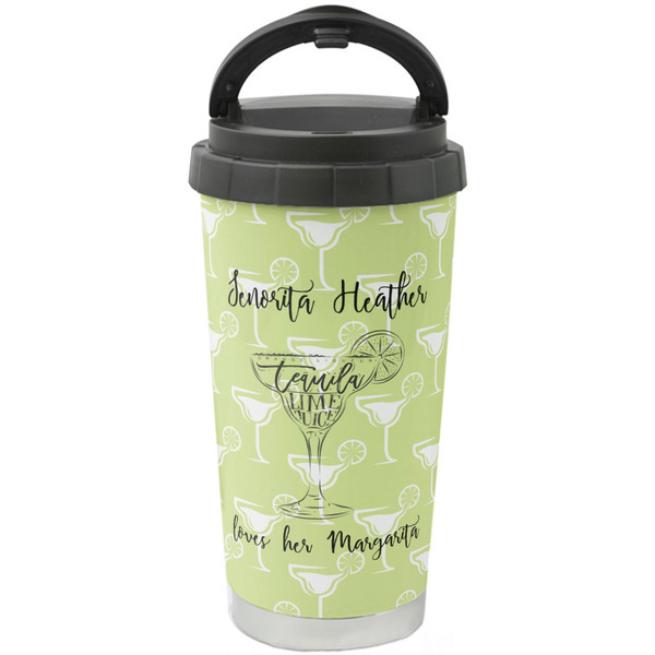 Custom Margarita Lover Stainless Steel Coffee Tumbler (Personalized)