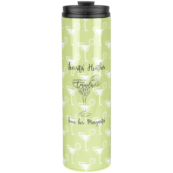 Custom Margarita Lover Stainless Steel Skinny Tumbler - 20 oz (Personalized)