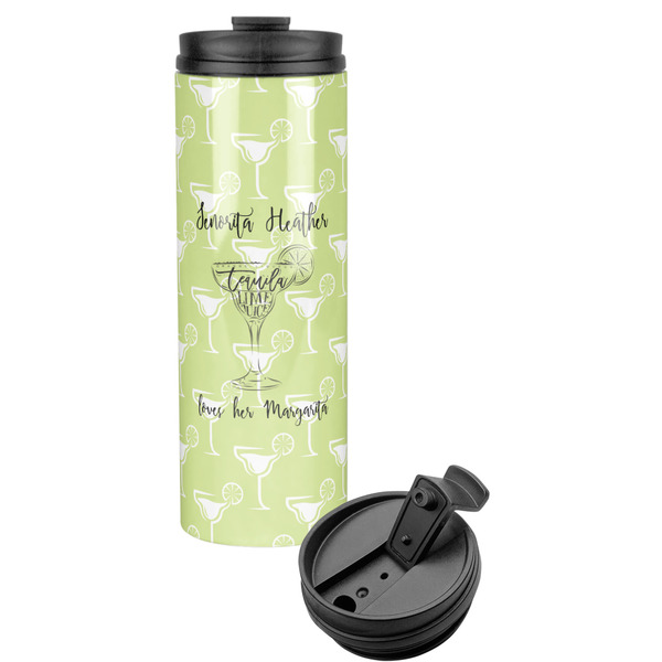 Custom Margarita Lover Stainless Steel Skinny Tumbler (Personalized)
