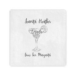 Margarita Lover Standard Cocktail Napkins (Personalized)