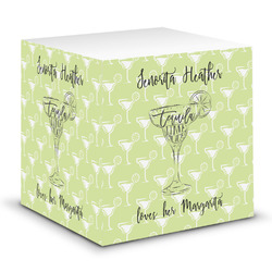 Margarita Lover Sticky Note Cube (Personalized)