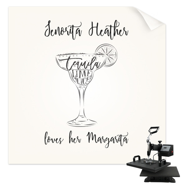 Custom Margarita Lover Sublimation Transfer - Youth / Women (Personalized)