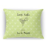 Margarita Lover Rectangular Throw Pillow Case - 12"x18" (Personalized)