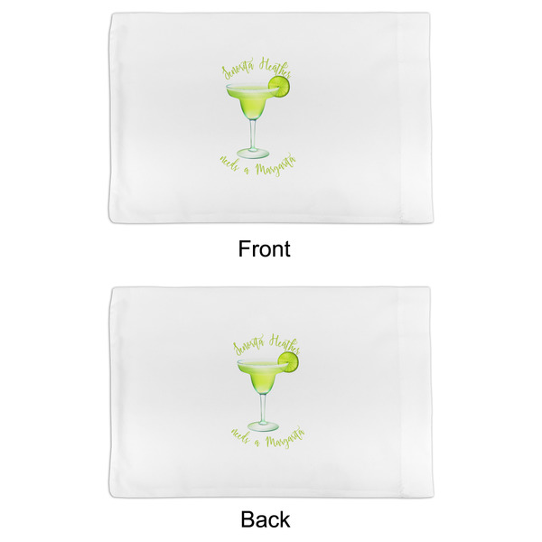 Margarita Lover Toddler Pillow Case - APPROVAL (partial print)