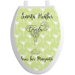 Margarita Lover Toilet Seat Decal - Elongated (Personalized)