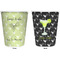 Margarita Lover Trash Can White - Front and Back - Apvl