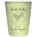 Margarita Lover Waste Basket - Double Sided (White) (Personalized)