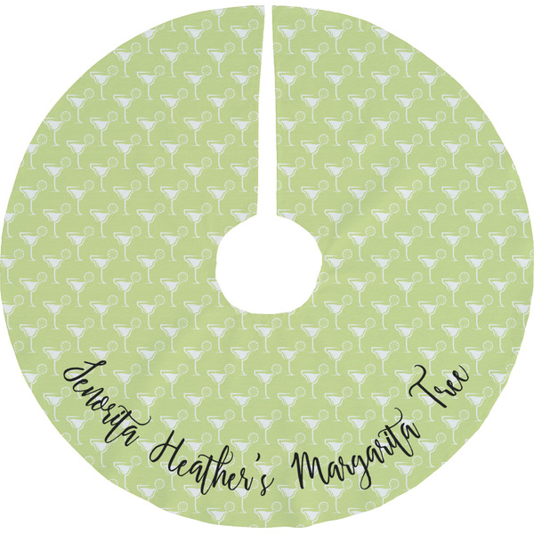 Custom Margarita Lover Tree Skirt (Personalized)