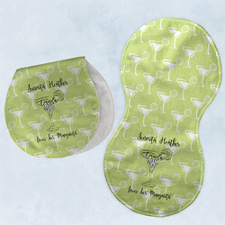 Margarita Lover Burp Pads - Velour - Set of 2 w/ Name or Text