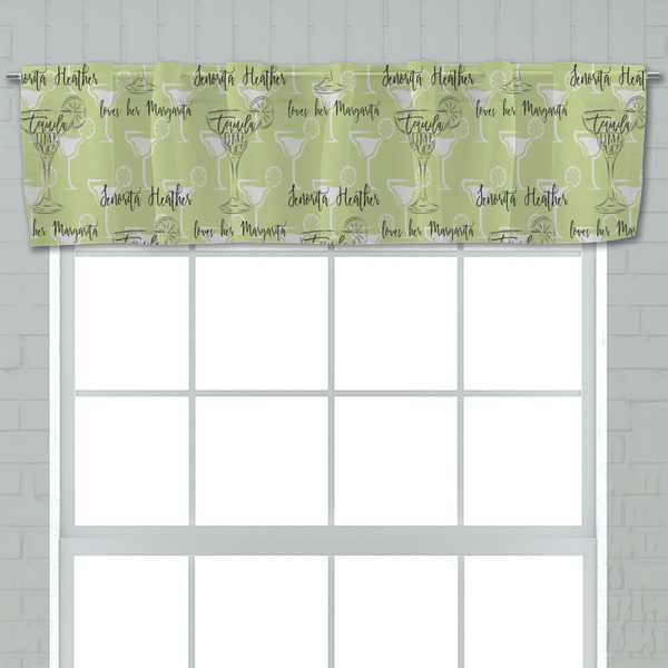 Margarita Lover Valance - Closeup on window