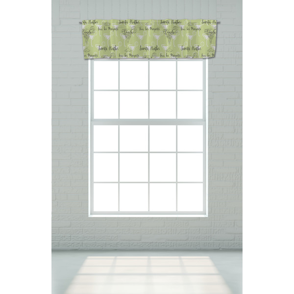 Margarita Lover Valance - On window