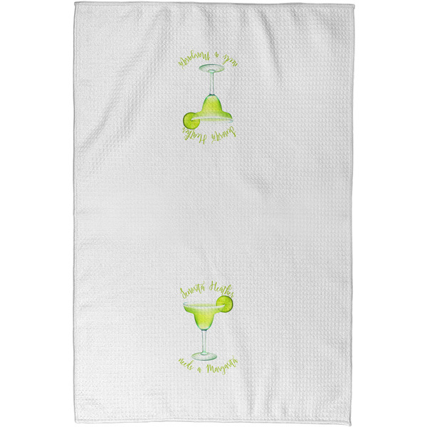 Margarita Lover Waffle Towel - Partial Print - Approval Image