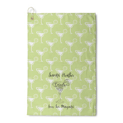 Margarita Lover Waffle Weave Golf Towel (Personalized)