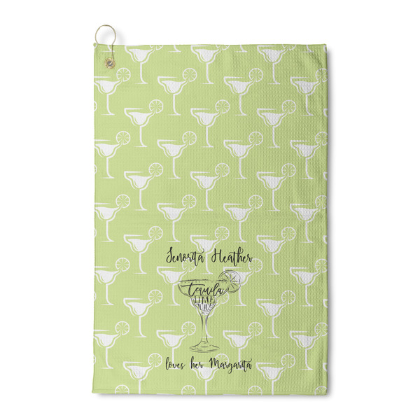 Custom Margarita Lover Waffle Weave Golf Towel (Personalized)
