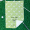 Margarita Lover Waffle Weave Golf Towel - In Context