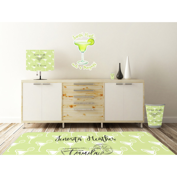 Margarita Lover Wall Graphic Decal Wooden Desk