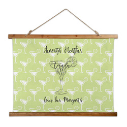 Margarita Lover Wall Hanging Tapestry - Wide (Personalized)