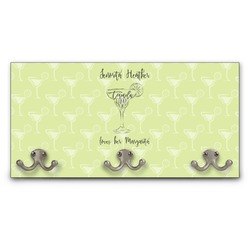 Margarita Lover Wall Mounted Coat Rack (Personalized)