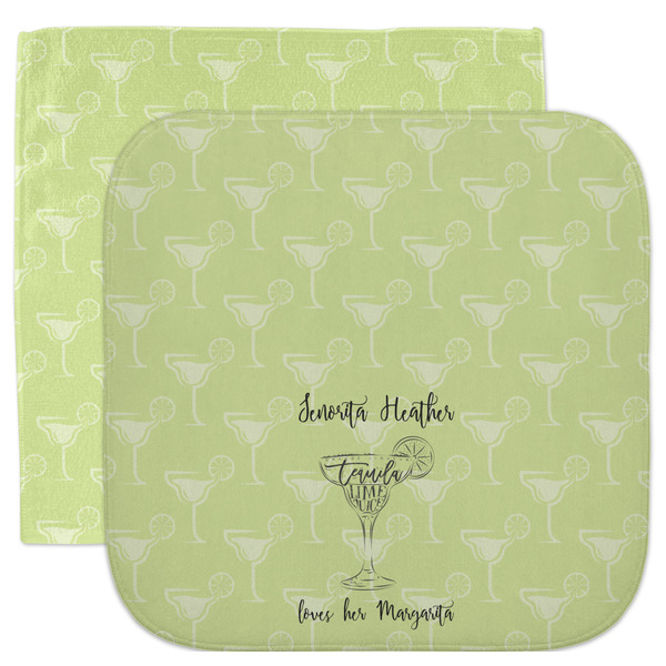 Custom Margarita Lover Facecloth / Wash Cloth (Personalized)