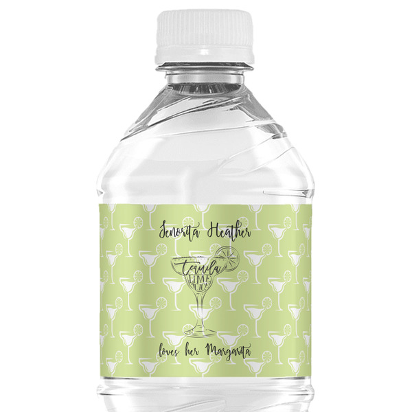 Custom Margarita Lover Water Bottle Labels - Custom Sized (Personalized)