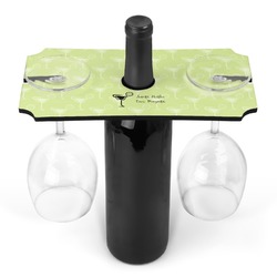Margarita Lover Wine Bottle & Glass Holder (Personalized)