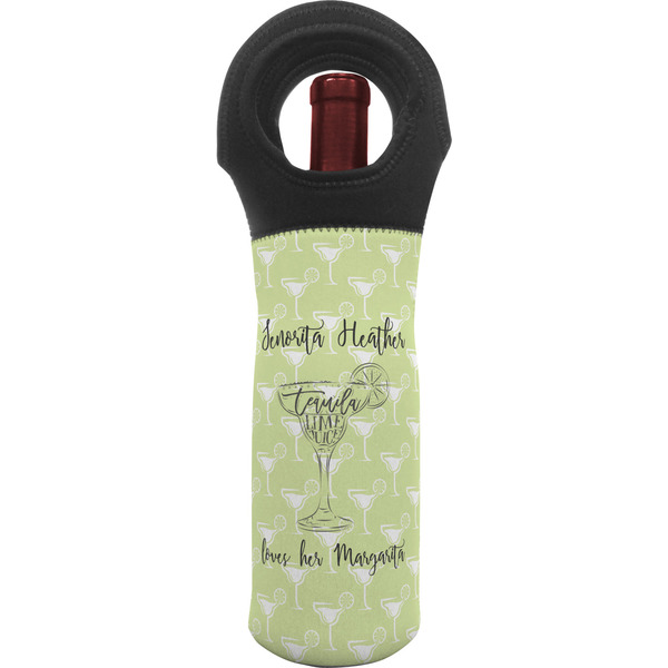 Custom Margarita Lover Wine Tote Bag (Personalized)