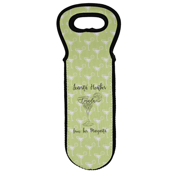 Custom Margarita Lover Wine Tote Bag (Personalized)