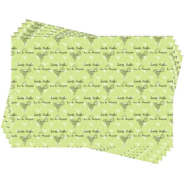 Margarita Lover Wrapping Paper - 5 Sheets Approval