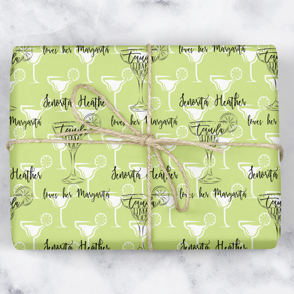 Custom Margarita Lover Wrapping Paper (Personalized)