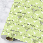 Margarita Lover Wrapping Paper Roll - Large (Personalized)